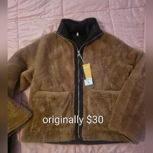 Womens Large Viral Faux Fur Coats Jackets